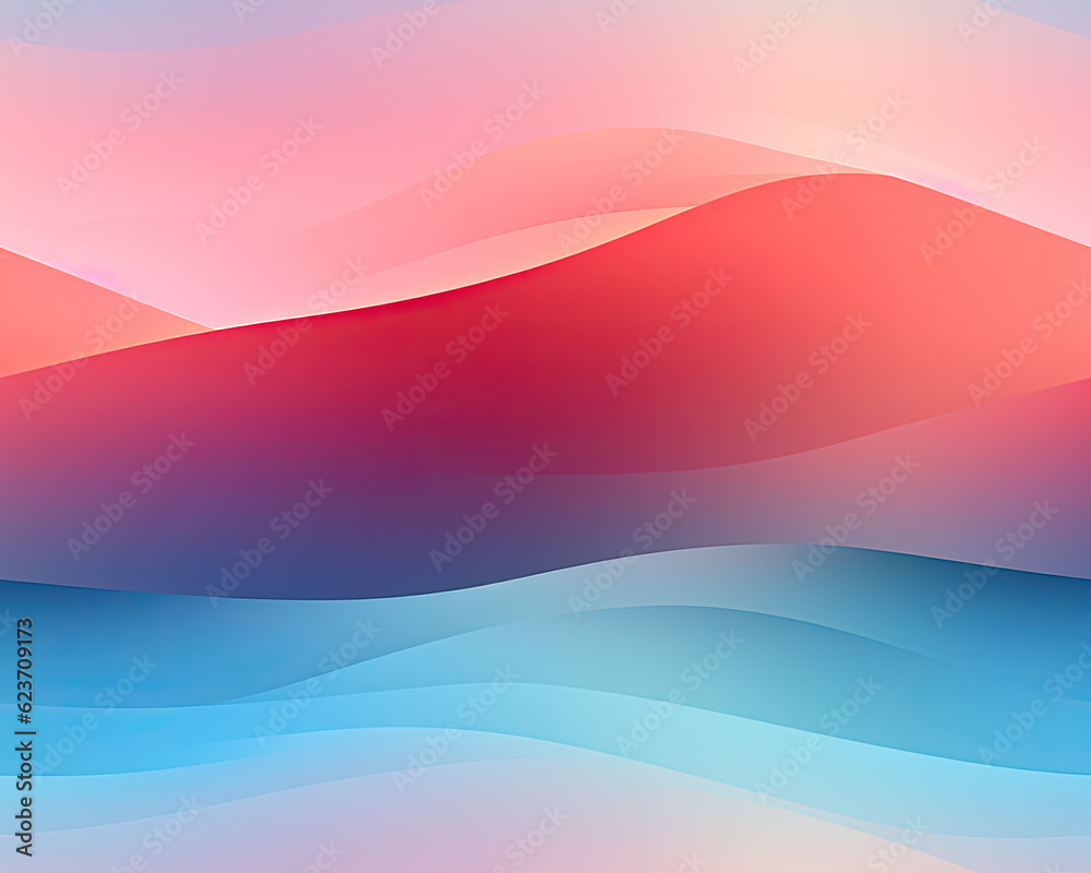 Beautiful and vivid, wavy and colored gradient background, seamless and tiled Beautiful and vivid, wavy and colored gradient background, seamless and tiled