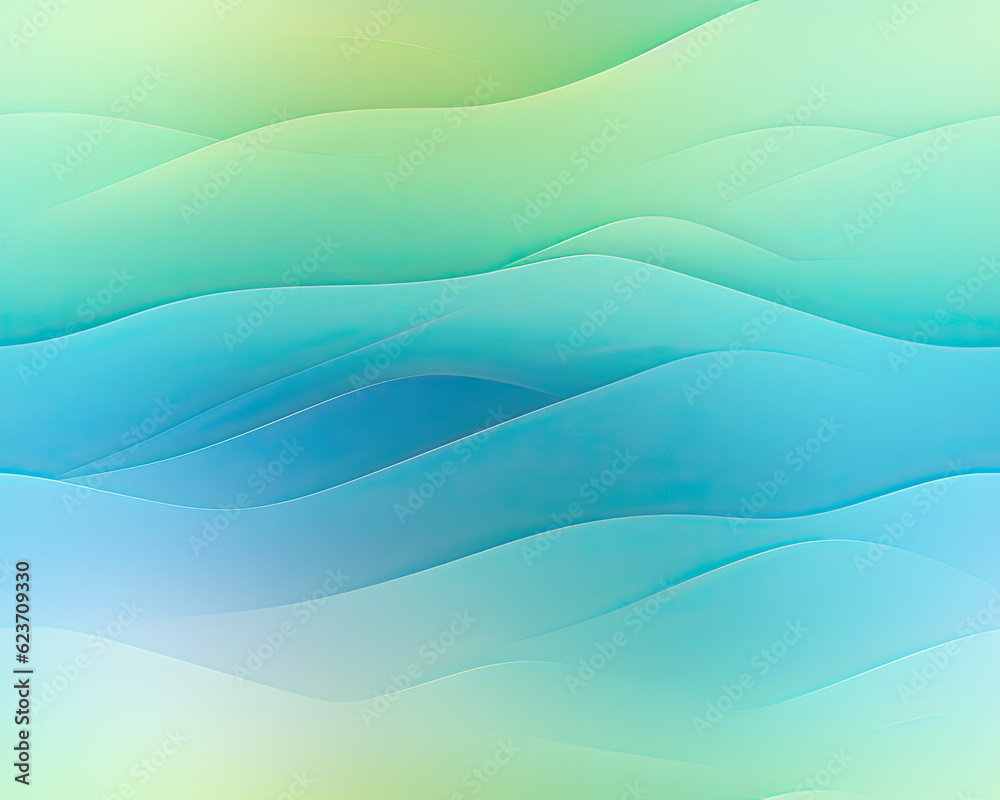 Obraz premium Beautiful and vivid, wavy and colored gradient background, seamless and tiled