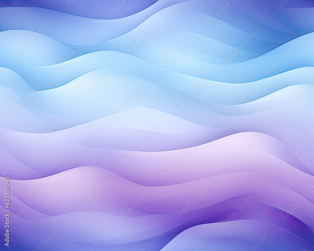 Fototapeta premium Beautiful and vivid, wavy and colored gradient background, seamless and tiled