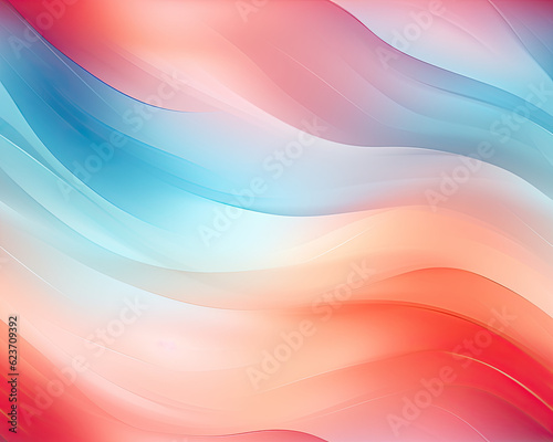 Beautiful and vivid, wavy and colored gradient background, seamless and tiled