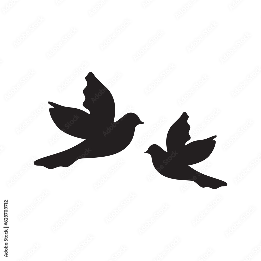 Bird vector icon. Birds flat sign design. Bird symbol pictogram. UX UI icon Bird vector icon. Birds flat sign design. Bird symbol pictogram. UX UI icon