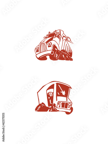 Truck silhouette
