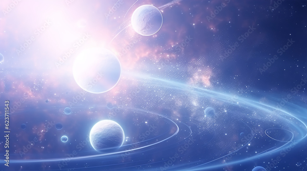 planets close-up, orbit stars sky background picture planets close-up, orbit stars sky background picture