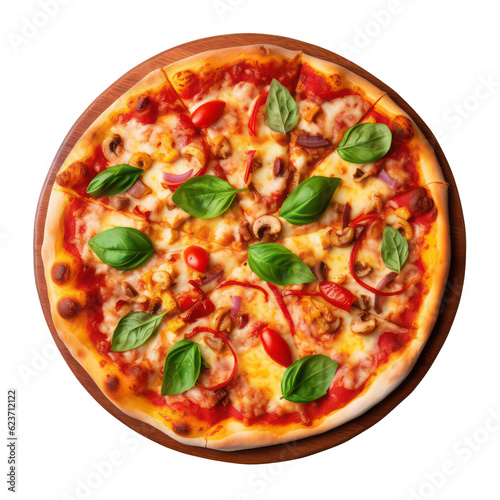 Tableau sur toile pizza