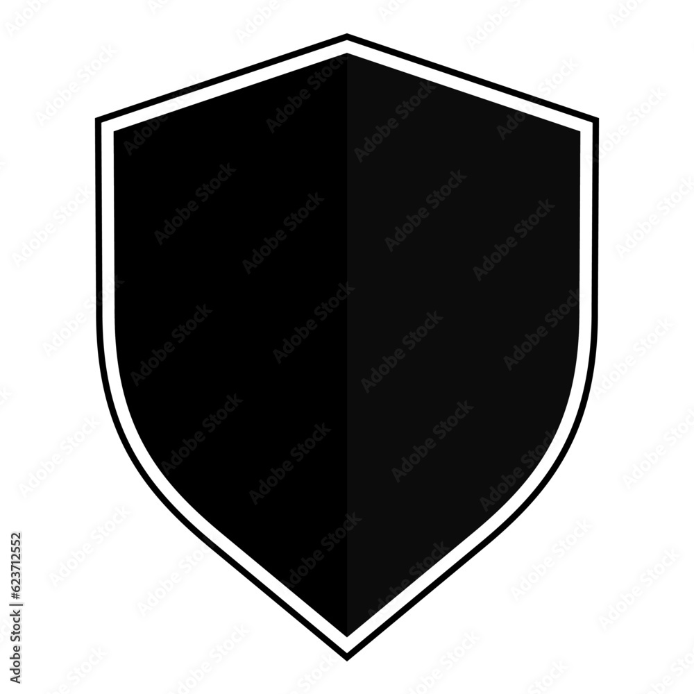 Shield icon Symbol. Secure, protection icon. Vector illustration EPS 10 file.