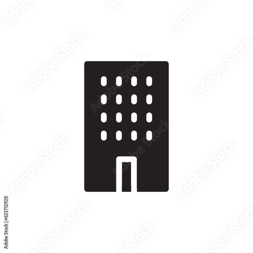 Building vector icon. City building flat sign design. Building home symbol pictogram. UX UI icon