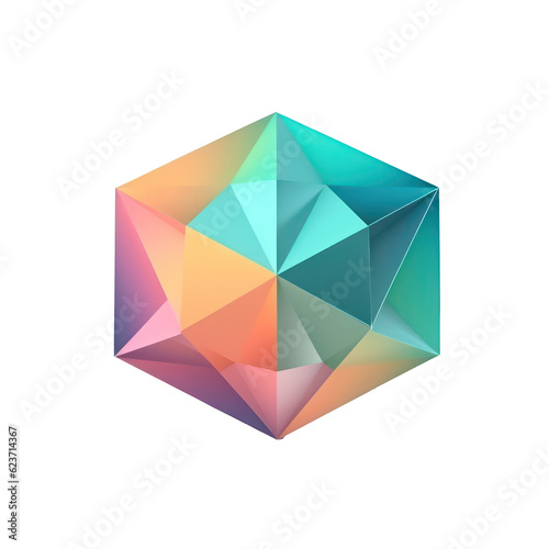 abstract gradient icon sign symbol geometric