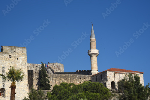 alte Moschee und Minaraett in Türkei