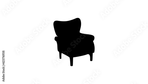 armchair silhouette