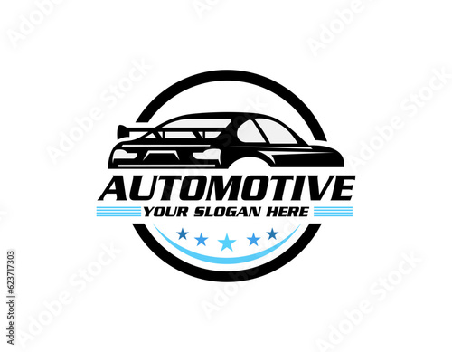 sport car logo template, Perfect logo for business related to automotive industry