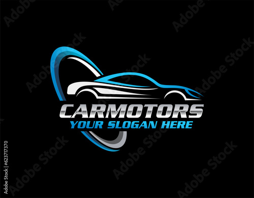 Auto service logo template, Perfect logo for business related to automotive industry