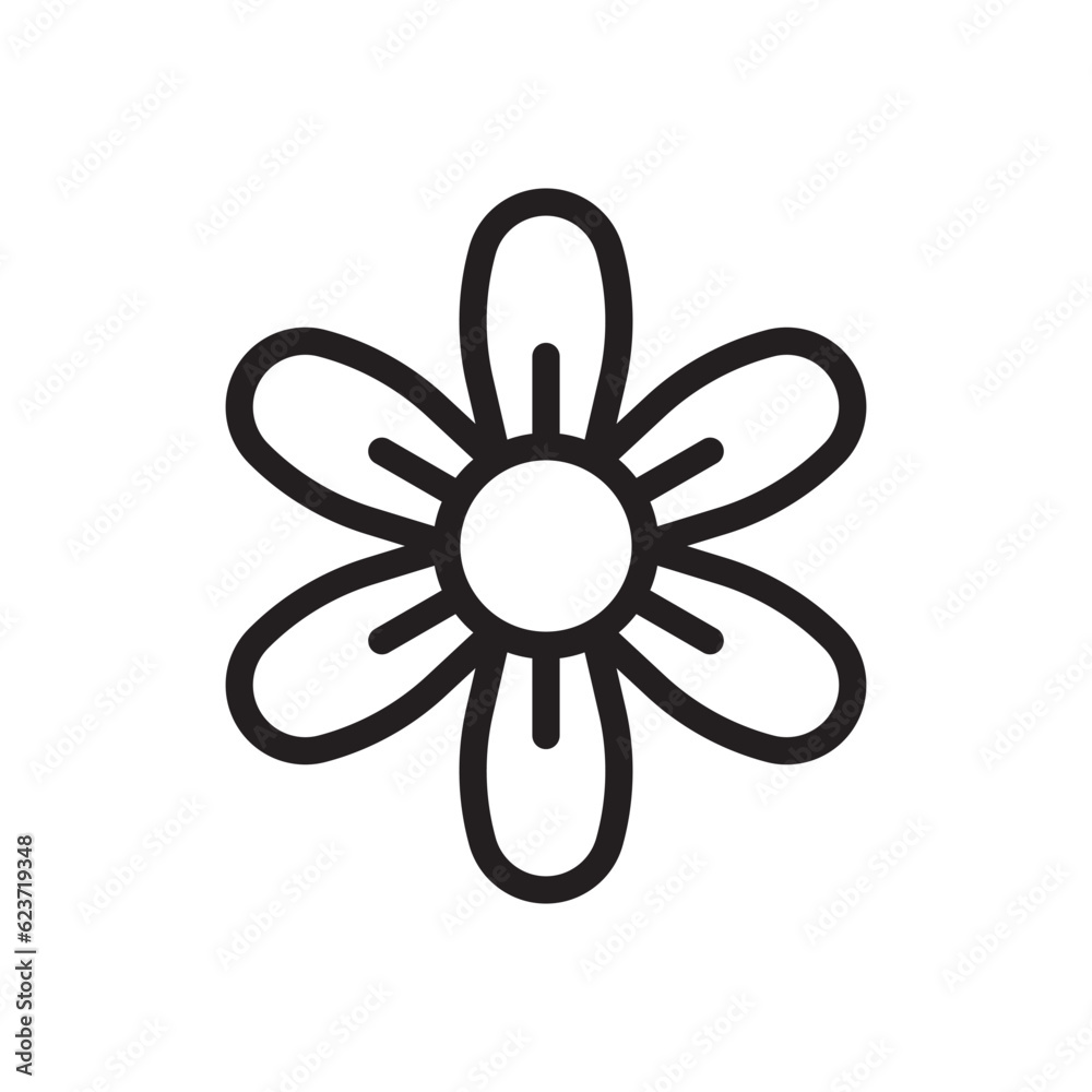 Flower vector icon. Flower flat sign design. Flower symbol pictogram. UX UI icon Flower vector icon. Flower flat sign design. Flower symbol pictogram. UX UI icon
