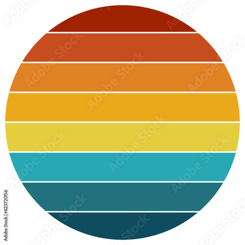 retro sunset vintage old design for background t-shirt, POD, book cover and other Print on demand retro sunset vintage, Retro sun png
