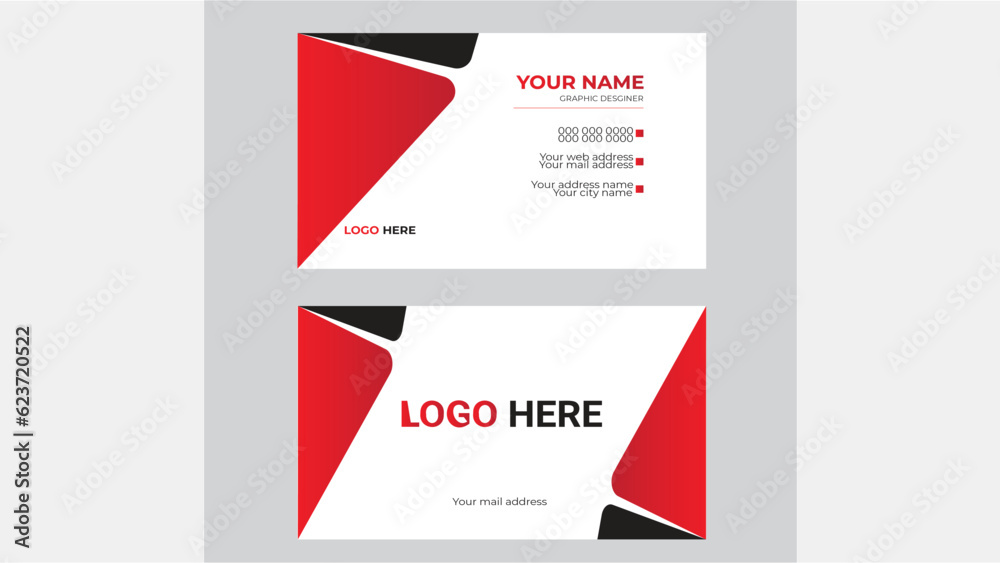 Modern creative Business card design template, Clean professional business card template, visiting card, business card template.Vector illustration design. Modern creative Business card design template, Clean professional business card template, visiting card, business card template.Vector illustration design.
