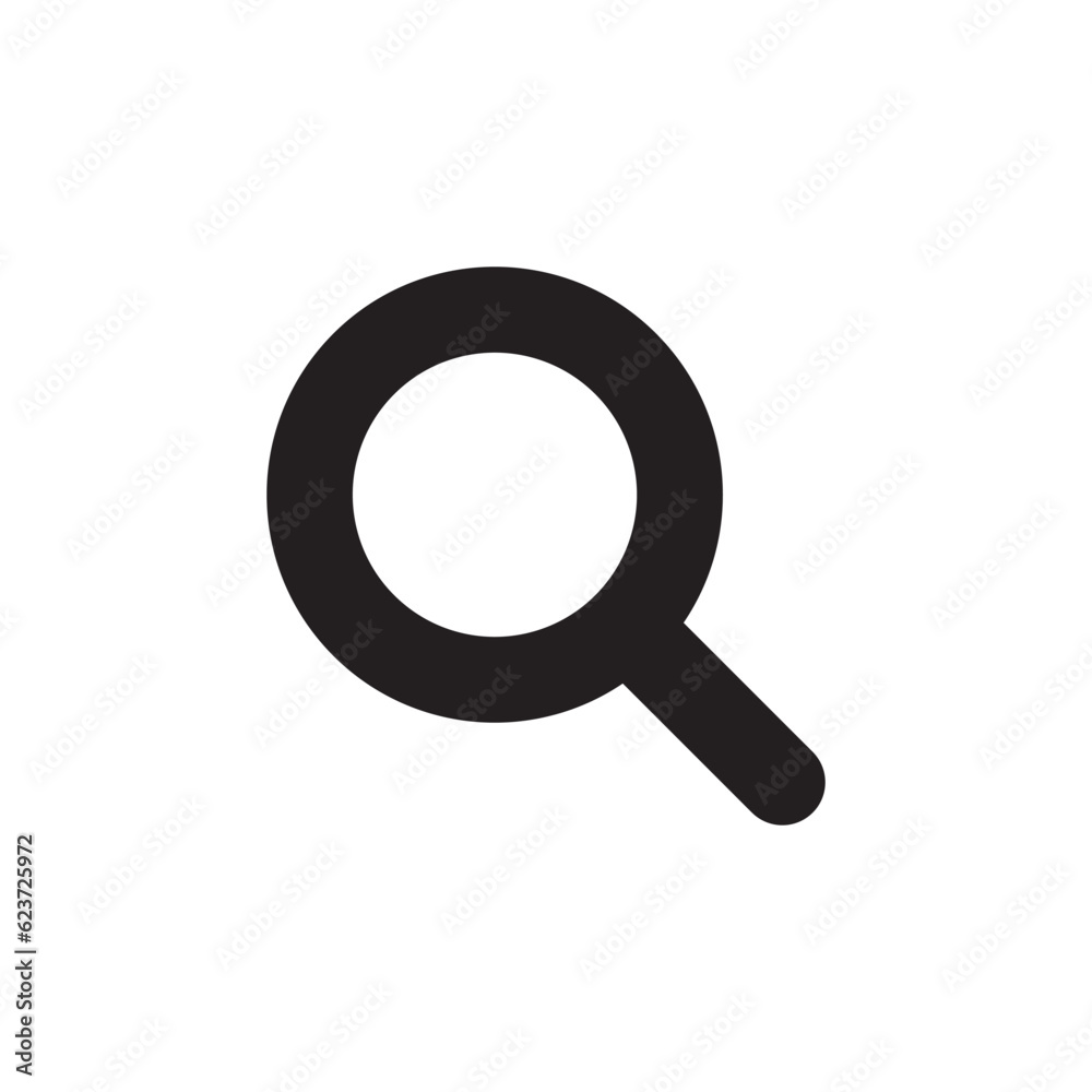 Loupe vector icon. Magnifier flat sign design. Zoom symbol pictogram. UX UI icon Loupe vector icon. Magnifier flat sign design. Zoom symbol pictogram. UX UI icon