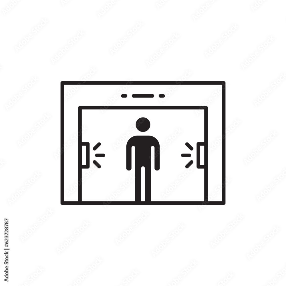 Metal detector vector icon. Metal detector flat sign design. Metal detector symbol pictogram. UX UI icon Metal detector vector icon. Metal detector flat sign design. Metal detector symbol pictogram. UX UI icon