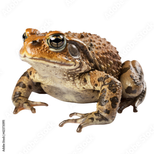 frog isolated on transparent background cutout