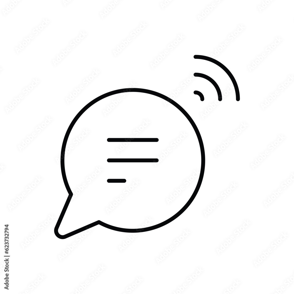 Chat icons set vector stock illustration. Chat icons set vector stock illustration.