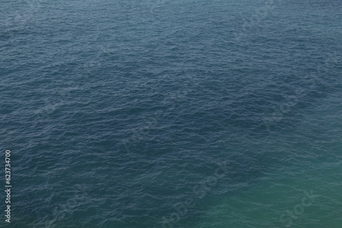 Calm turquoise Mediterranean sea background