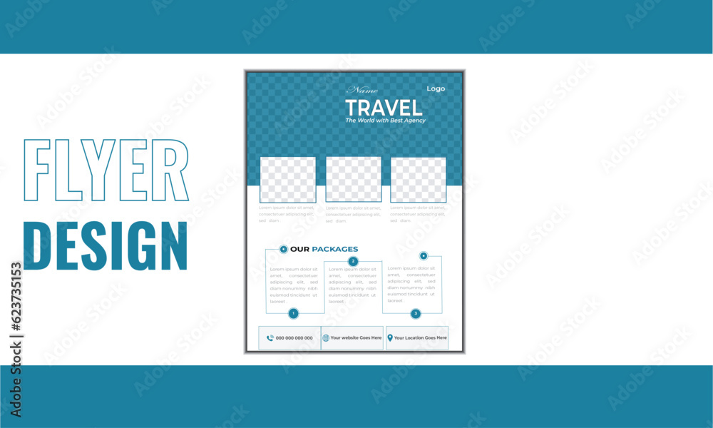 Flyer design layout template for corporate business. Flyer design layout template for corporate business.