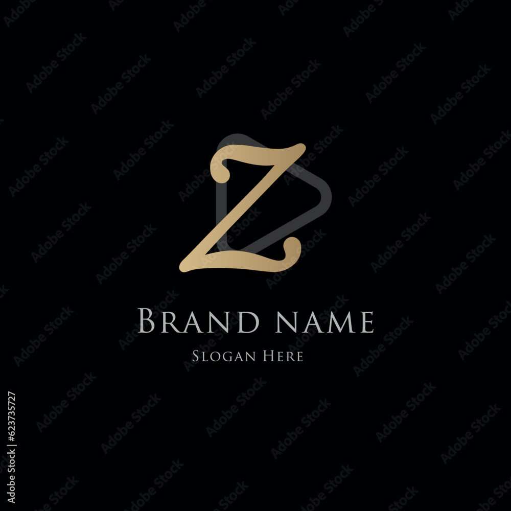 Luxury logo with rich colors Luxury logo with rich colors