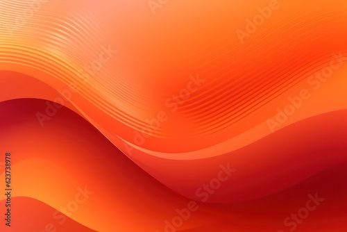 Abstract gradient vector background. Orange wallpaper template