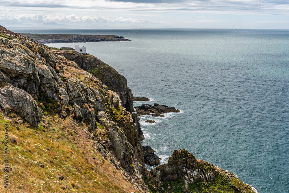 Views around South Stack Lighthouse with the heather out