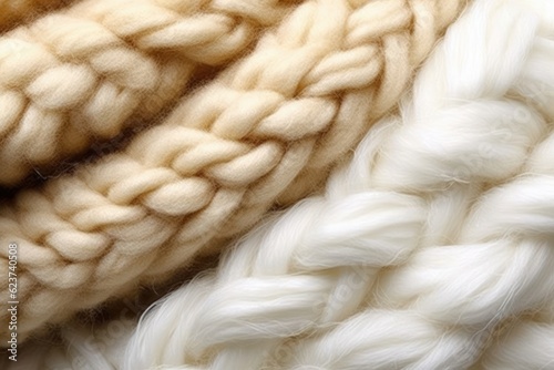Soft Wool Texture for Textile Design and Crafts