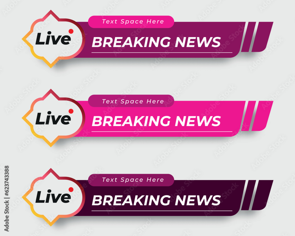 tv news bar. bars newspaper. social media bars. Television broadcast media title banner. title bar tv news bar. bars newspaper. social media bars. Television broadcast media title banner. title bar