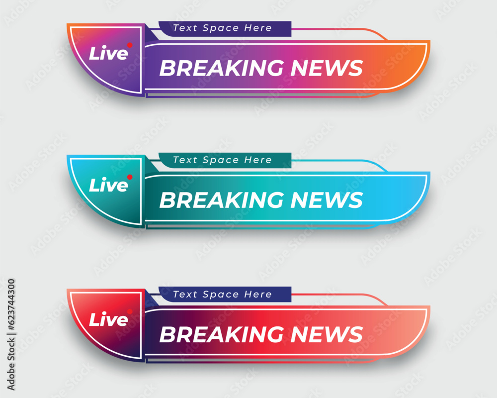 tv news bar. bars newspaper. social media bars. Television broadcast media title banner. title bar tv news bar. bars newspaper. social media bars. Television broadcast media title banner. title bar