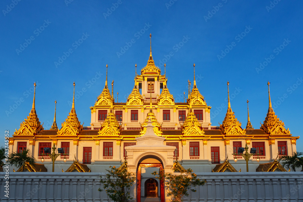 Lohaprasat temple in Wat Ratchanatdaram Worawihan, Bangkok, Thailand