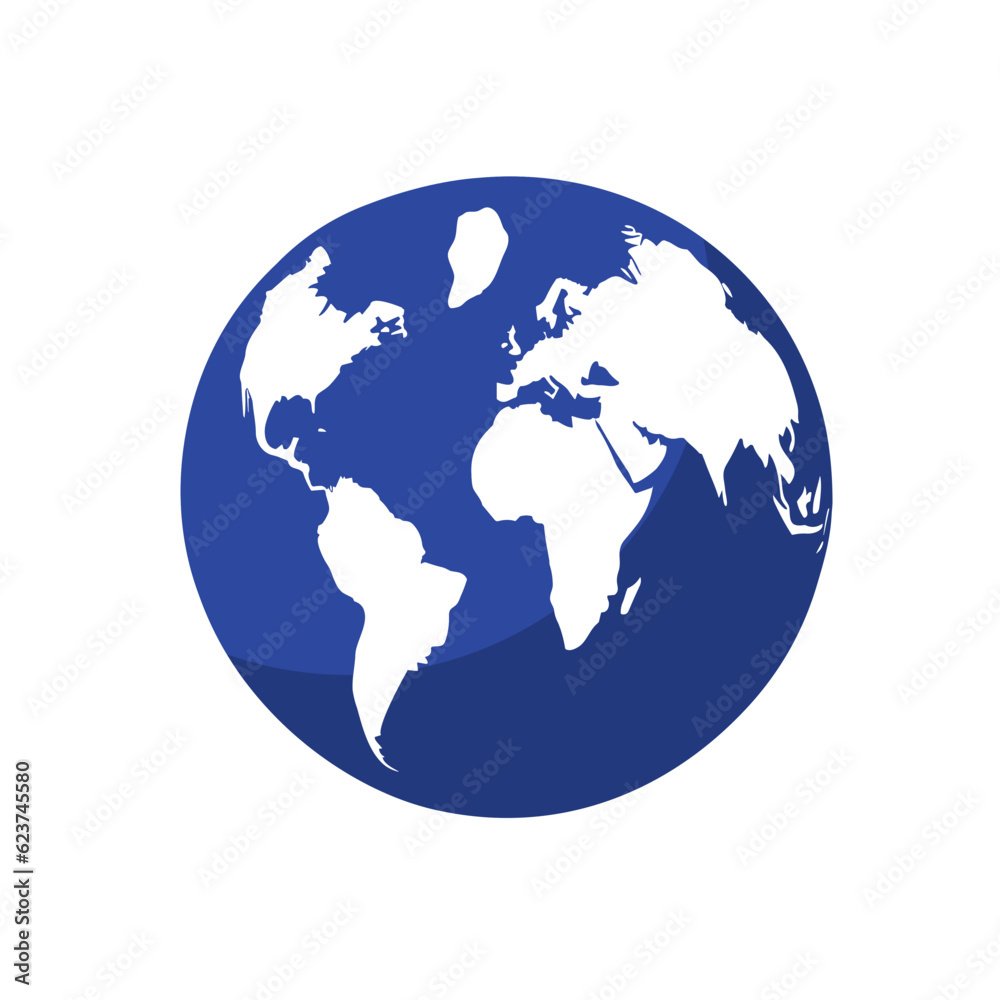 earth globe icon, World, globe, planet - vector icon isolated earth globe icon, World, globe, planet - vector icon isolated
