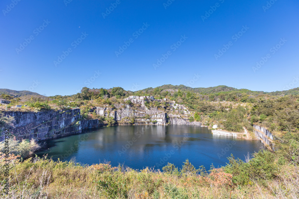 Fototapeta premium 石切山脈