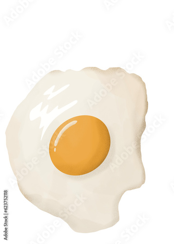 Egg Eggs Food illustration Breakfast I jajko sadzone śniadanie 