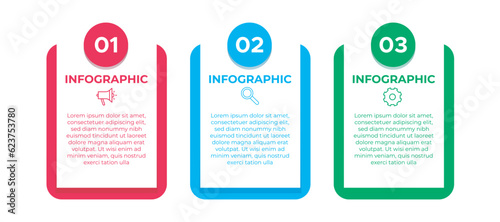Minimal, Simple and Creative Business Infographics Template for Business Presentation.