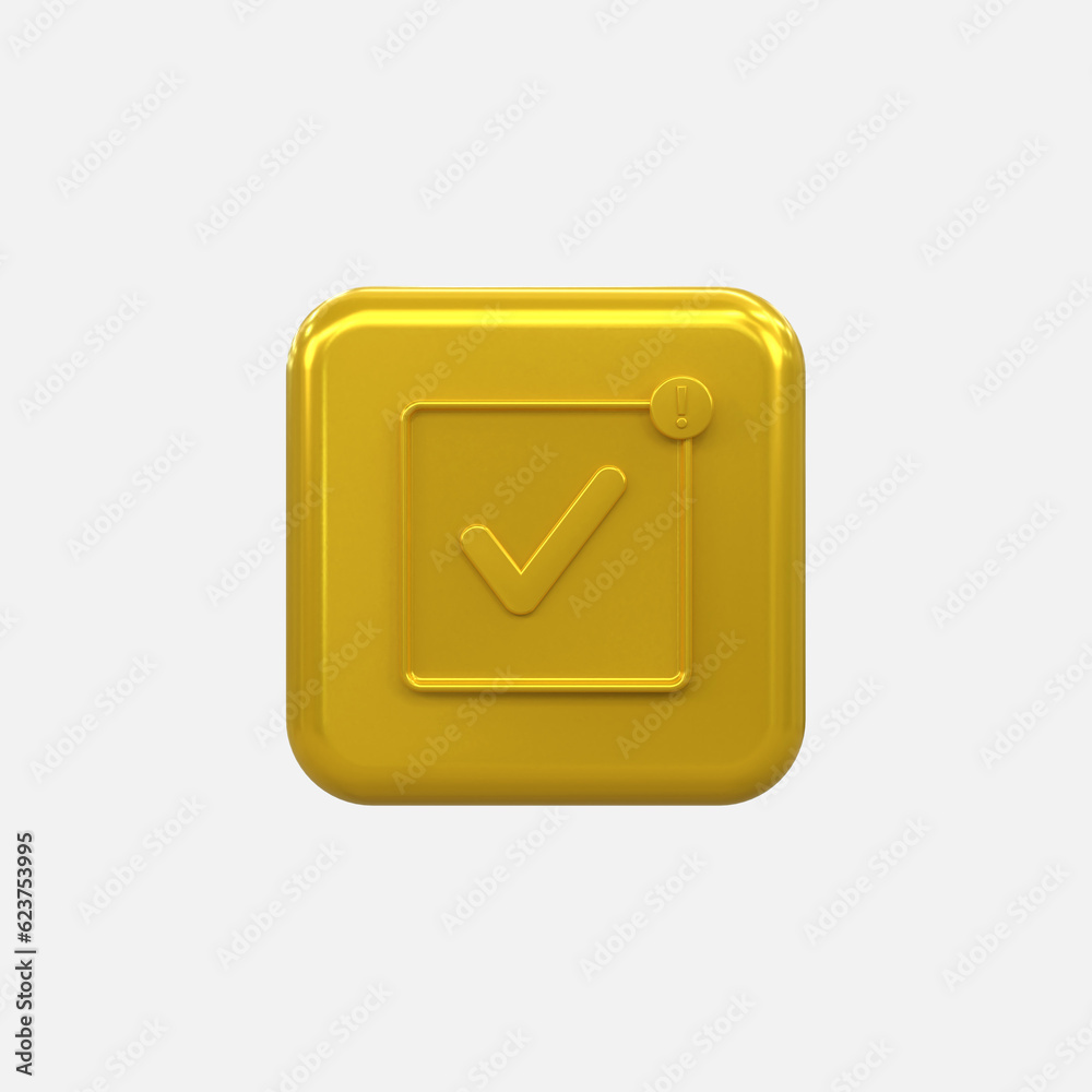 Approved sign 3d check Mark icon 3d rendering check mark sign icon
Approved sign 3d check Mark icon 3d rendering check mark sign icon