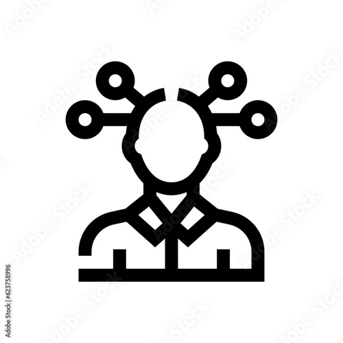 multitasking line icon