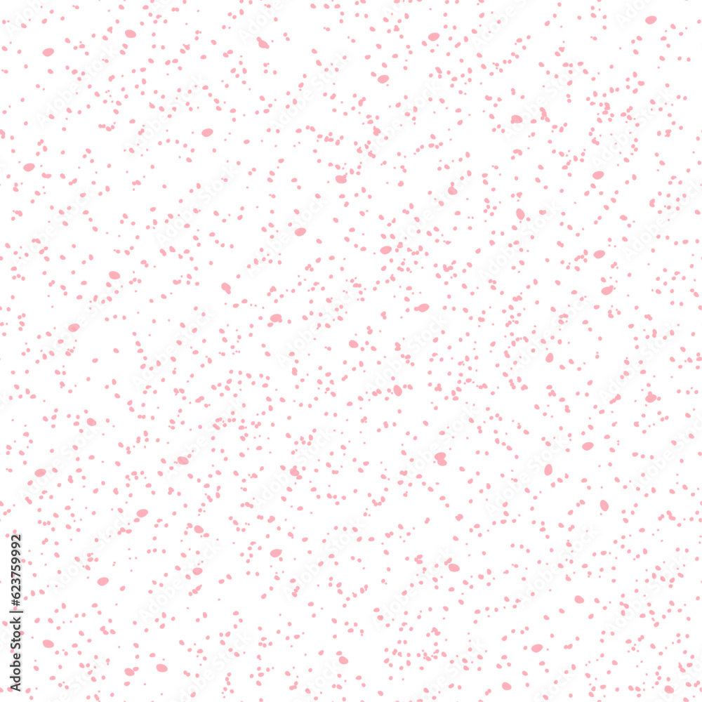 Seamless grunge texture pattern in pink color. The color can be changed. The pattern is on a white backing, but can be applied to any surface. Splatters, splashes, inks
