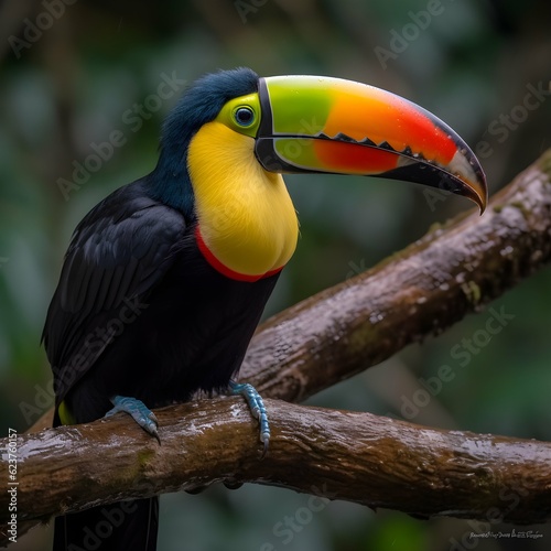 Keeled Billed Toucan 