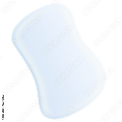 soap on white background