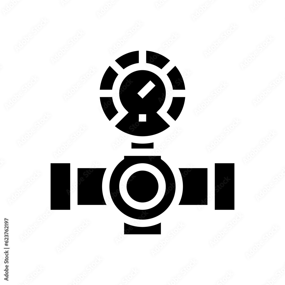 pressure sensor glyph icon pressure sensor glyph icon