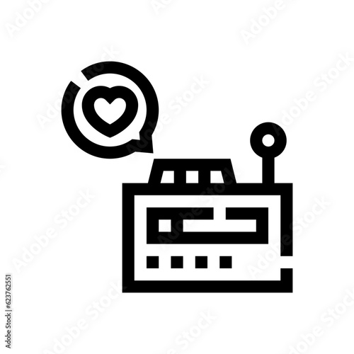 favourite line icon