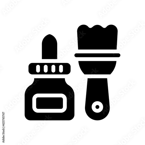 handcraft glyph icon