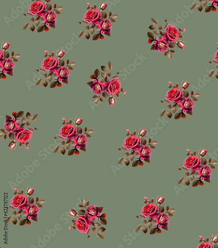 beautiful floral with mix texture pattern' textail digital printing  seamless , allovers and beautifull pattern.