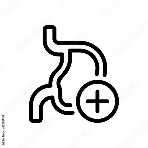 gastroenterology line icon