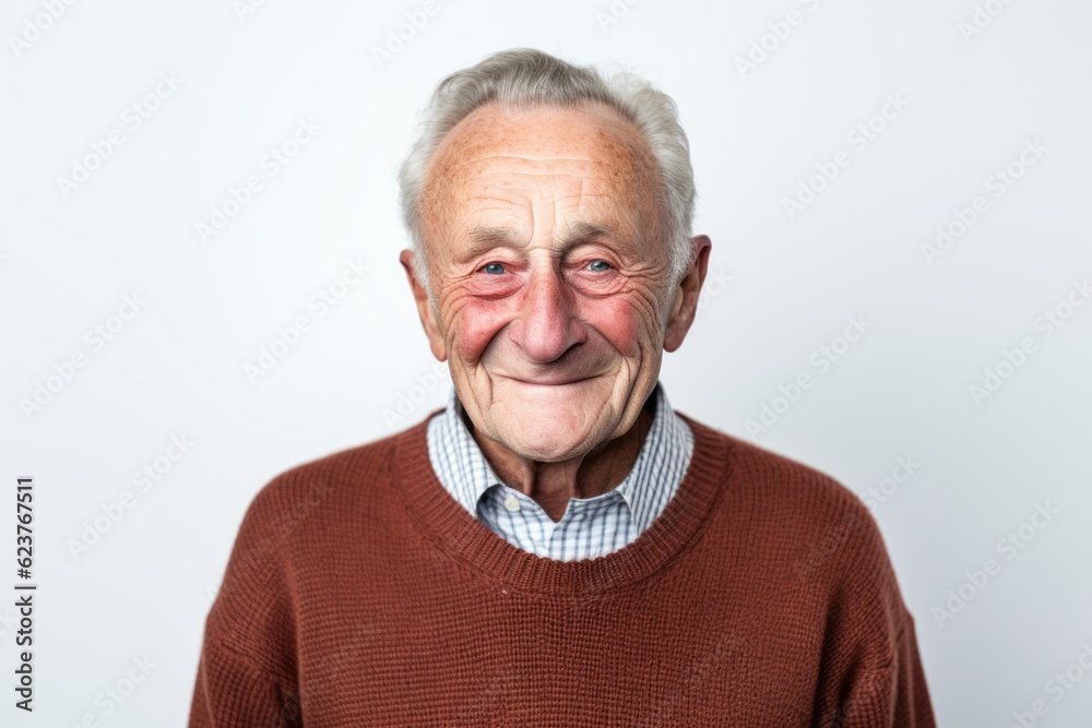 Portrait of a smiling senior man on a white background. Senior people concept. Portrait of a smiling senior man on a white background. Senior people concept.