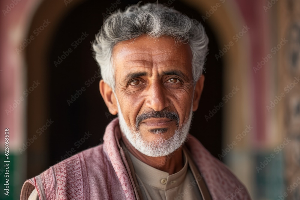 Portrait of an old Indian man in Jaipur, India Portrait of an old Indian man in Jaipur, India