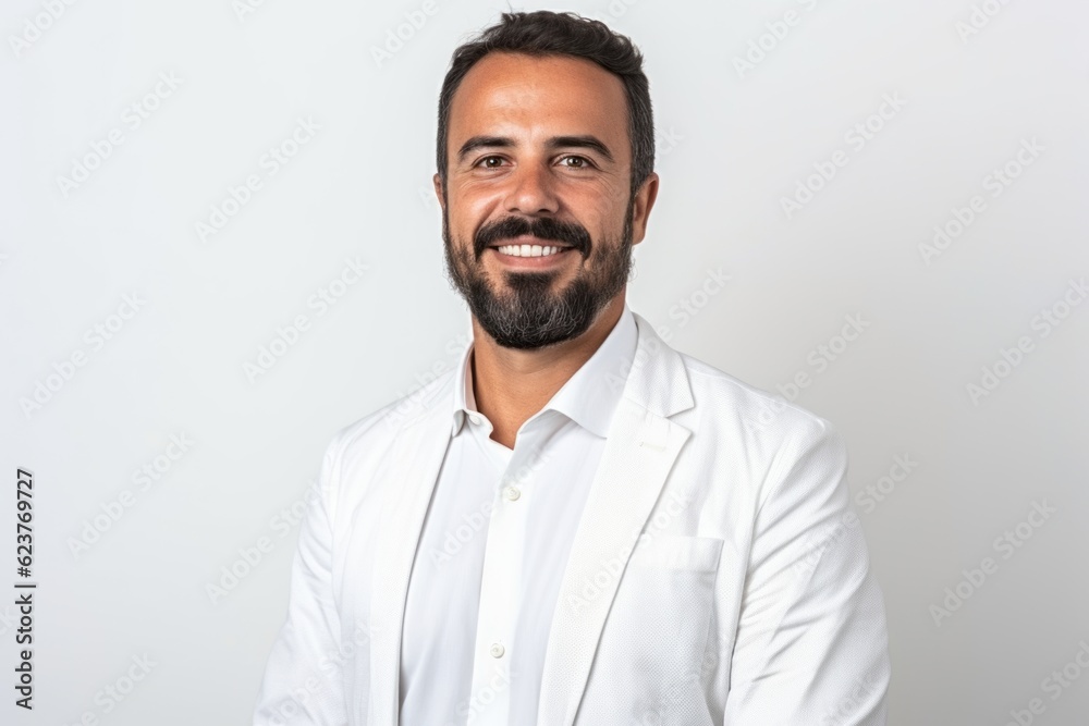 Portrait of handsome bearded Indian man smiling and looking at camera. Portrait of handsome bearded Indian man smiling and looking at camera.