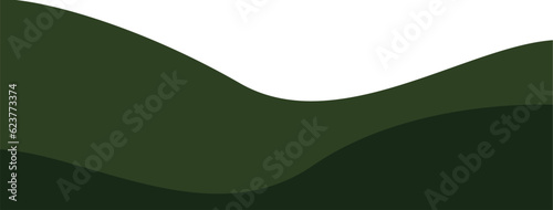 Minimalist vector background in green color pallete.