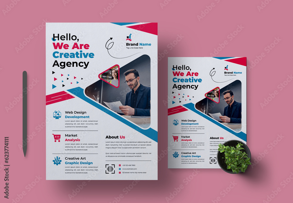 Flyer Stock Template | Adobe Stock